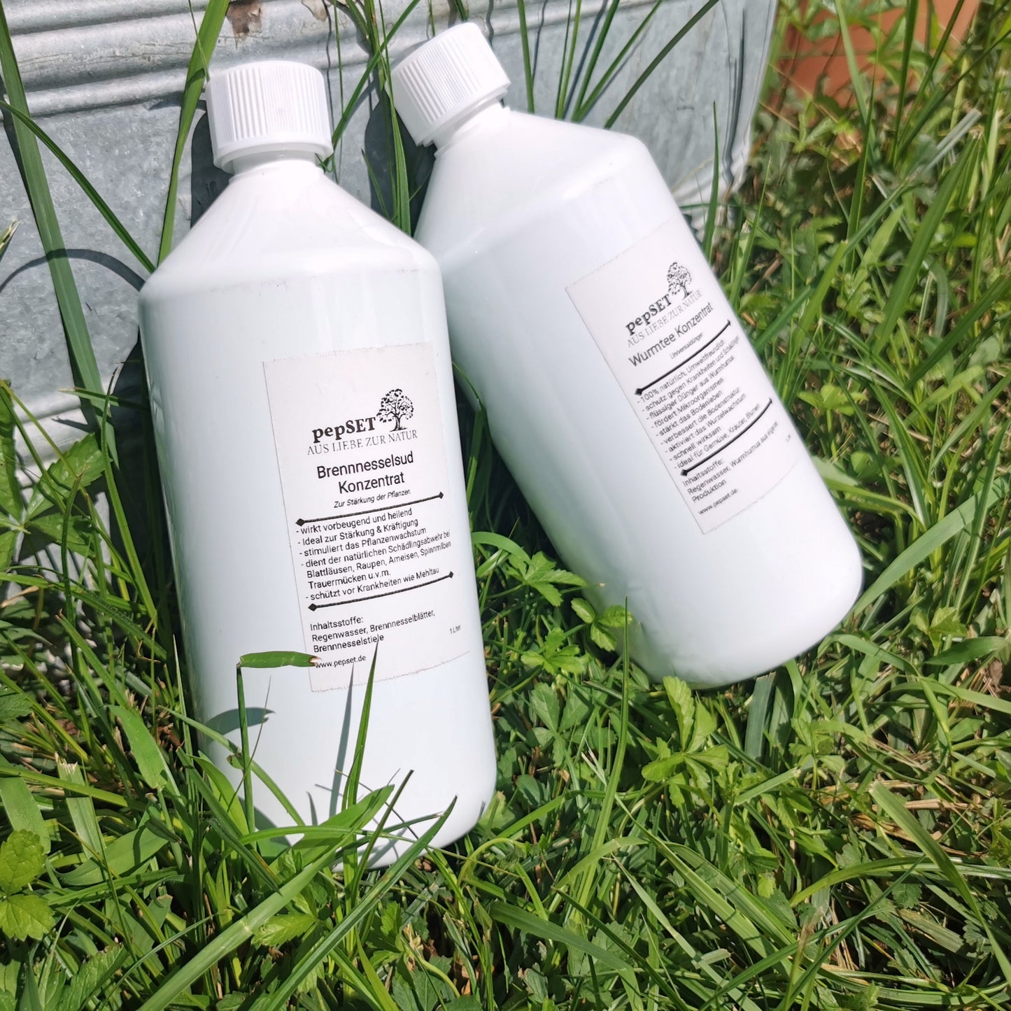 DüngeSET 5 Liter Wurmtee + 5 Liter Brennnesseljauche