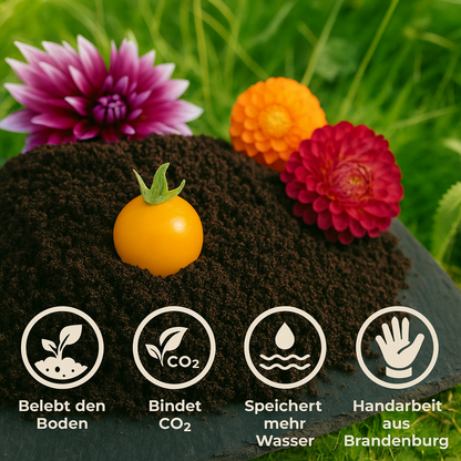 100 % Reiner Wurmhumus – organischer Naturdünger, handgesiebt