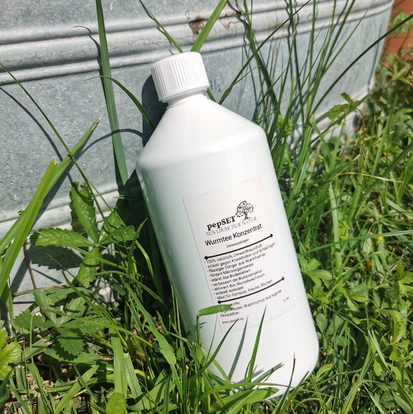 Wurmtee, Flüssigdünger, natürlich, organisch, schnell wirksam