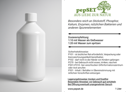 Wurmtee, Flüssigdünger, natürlich, organisch, schnell wirksam